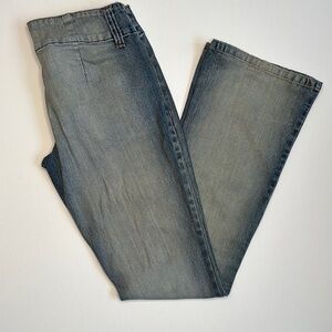 Blue Asphalt Vintage Y2K Low Rise Flare Jeans